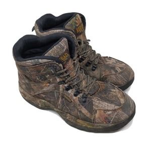 Mossy Oak Men's 11.5 Wide Lightweight RedHead Camo Waterproof Hunting Boots